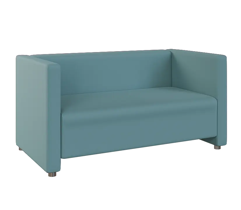 MIRA 2 pohovka, látka modrá vodní